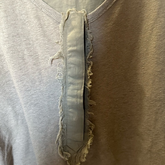 BOHME DISTRESSED DARK GREEN TANK - Picture 3 of 4